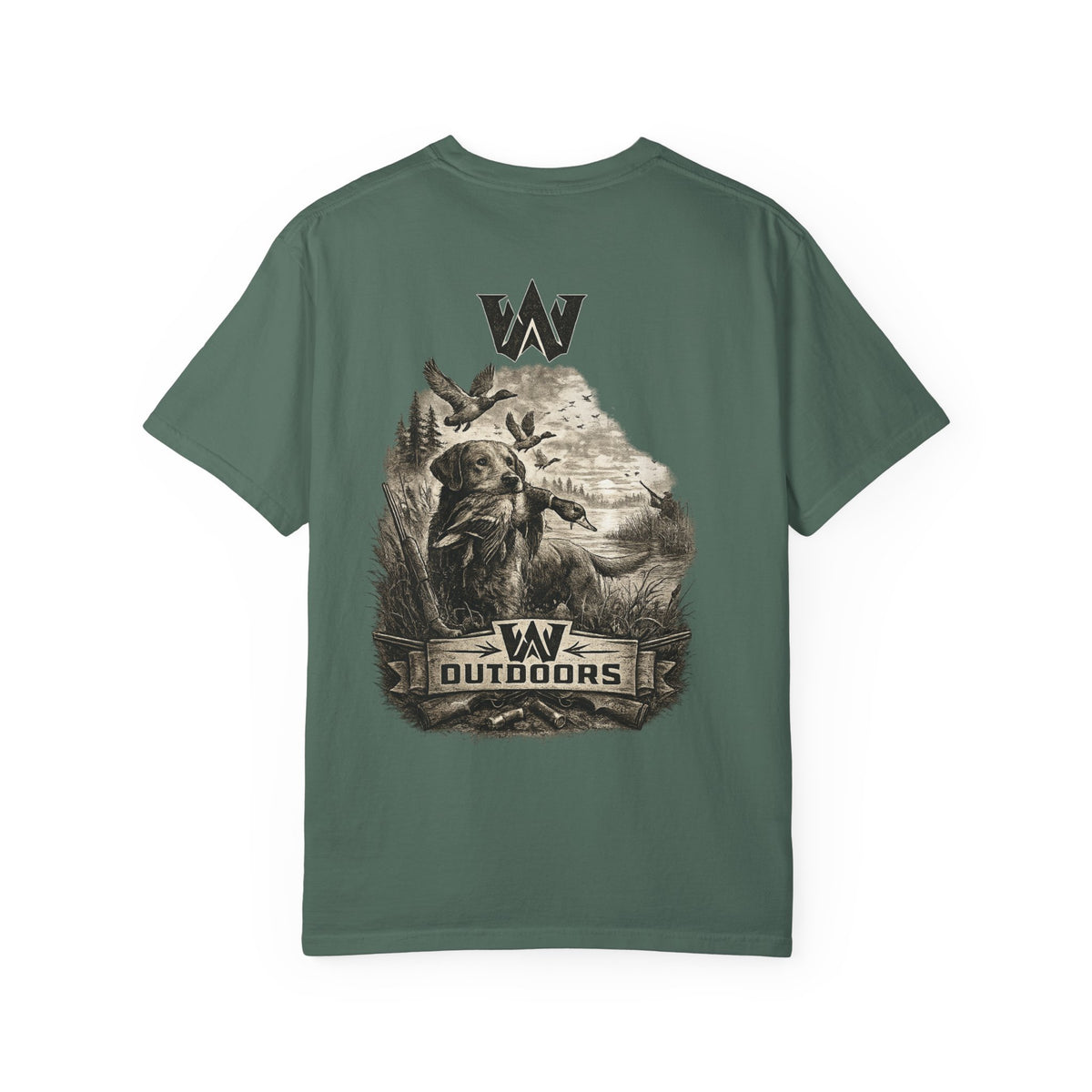 Outdoors duck&dog T‑Shirt