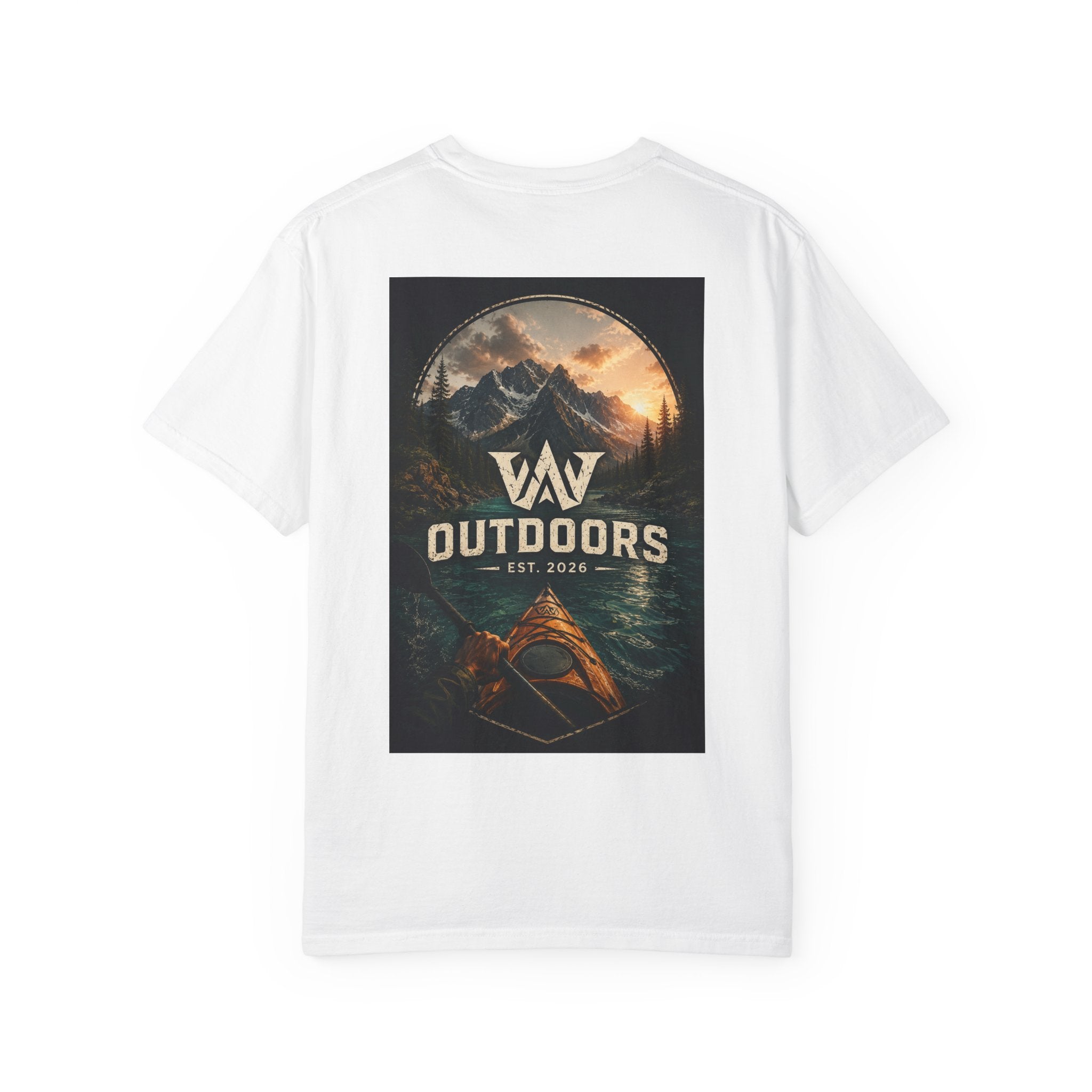 kayaking t-shirt - wwoutdoors