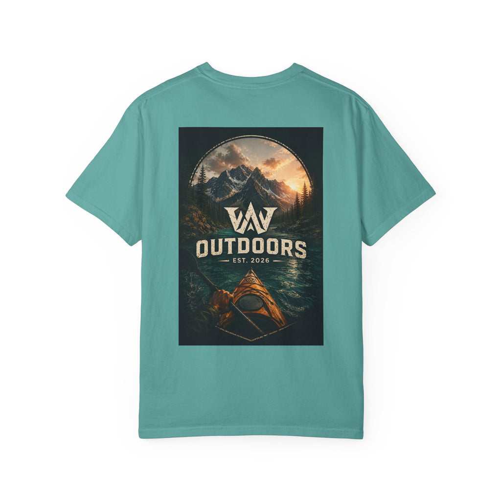 kayaking t-shirt - wwoutdoors
