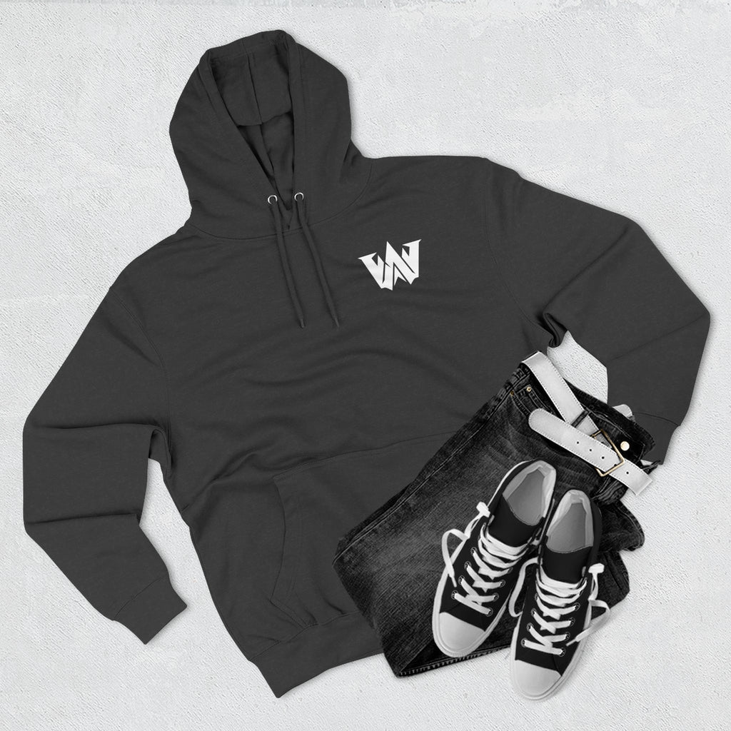 Outdoor Buffalo Graphic Hoodie — "W Outdoors" Fleece Pullover