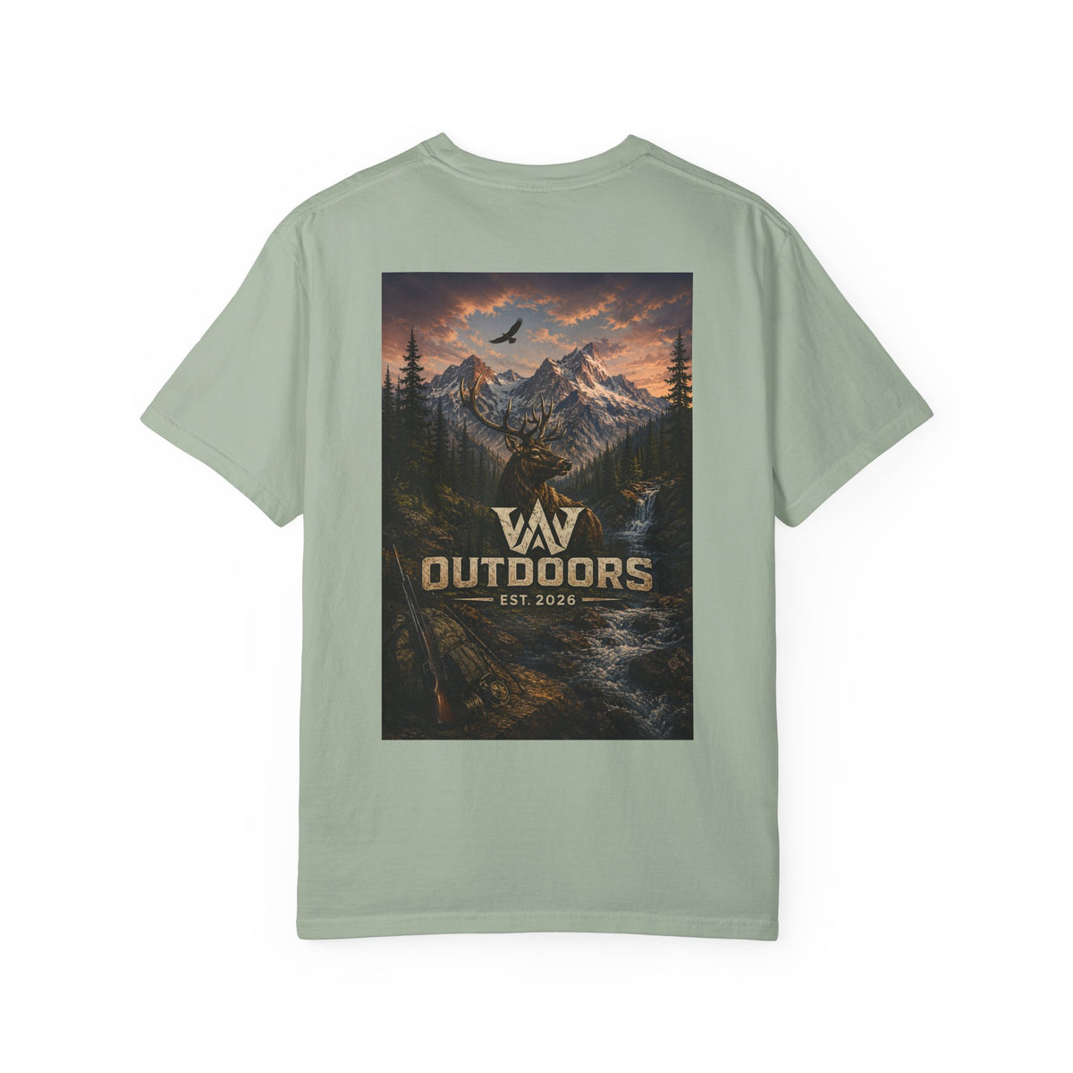 Mountains big buck T-shirt