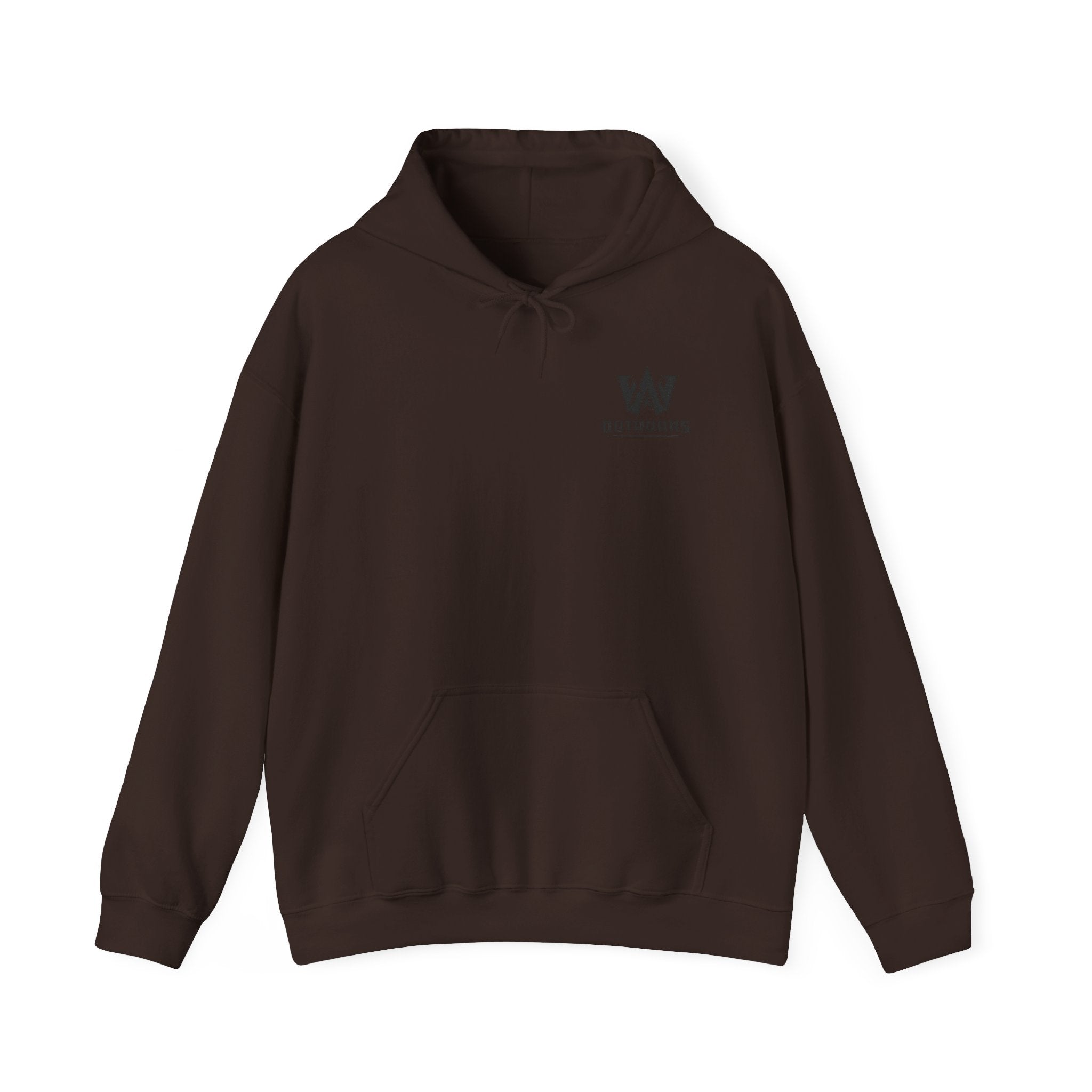 Outdoors Wolf Hoodie – Mountain & Wolf Graphic Hooded Sweatshirt
