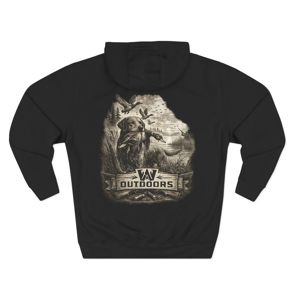 Outdoors Duck & Dog Hoodie