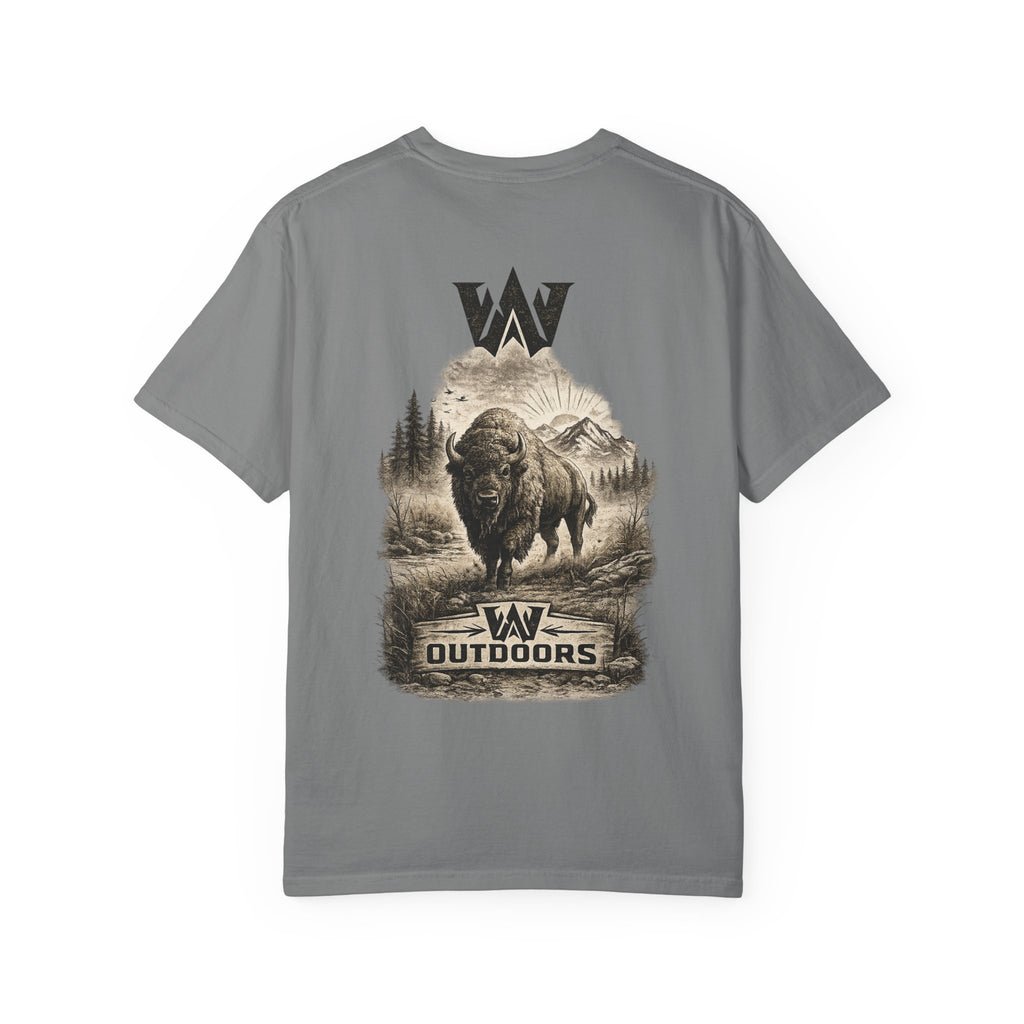 Bison Outdoors Graphic T-Shirt — Buffalo Wilderness Logo Tee