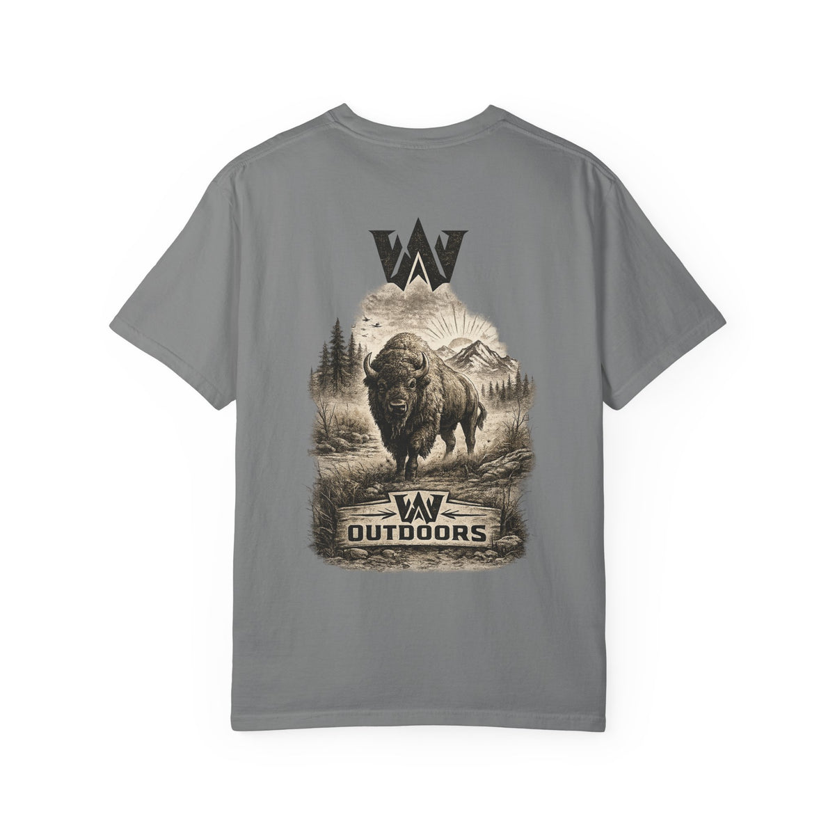 Bison Outdoors Graphic T-Shirt
