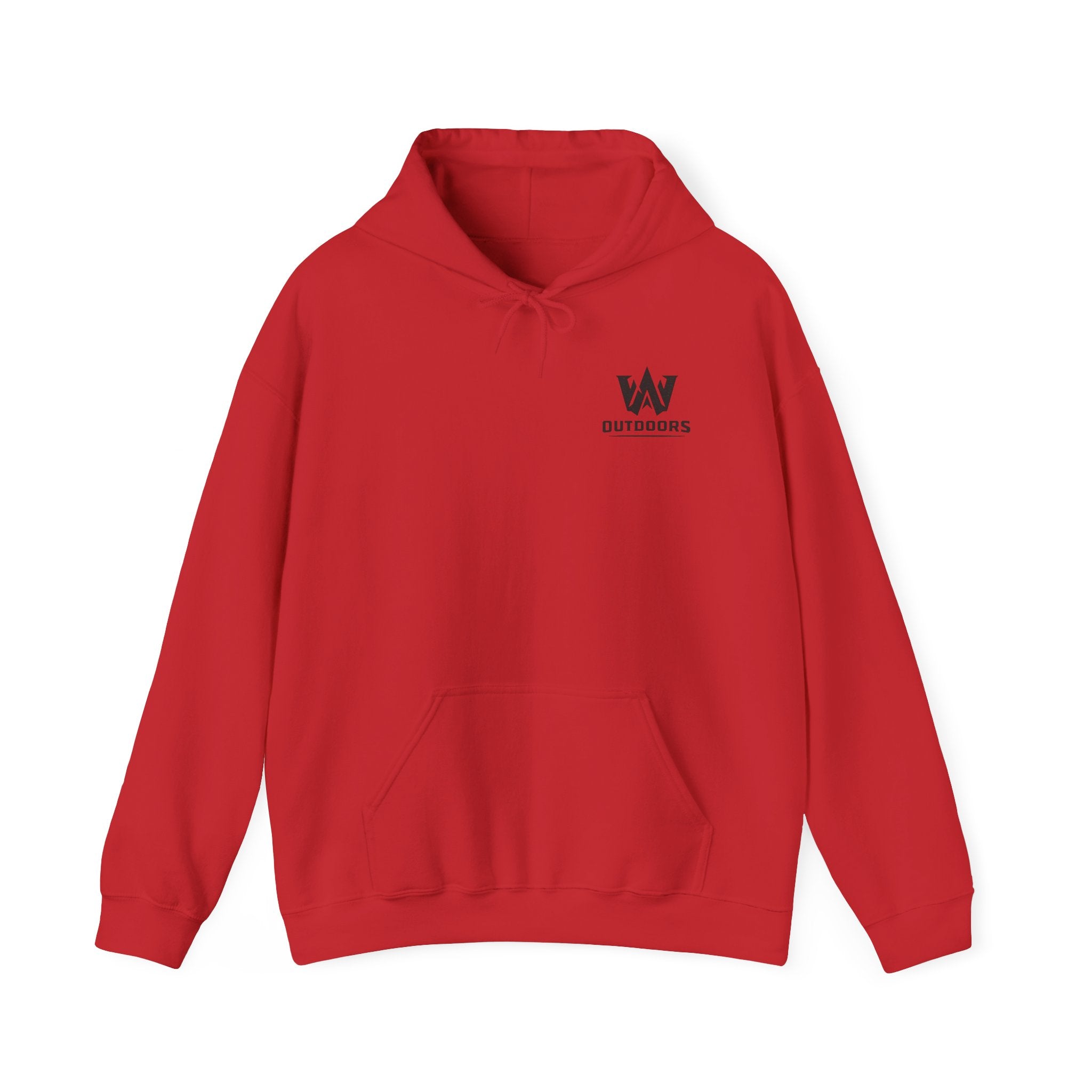 Outdoors Wolf Hoodie – Mountain & Wolf Graphic Hooded Sweatshirt