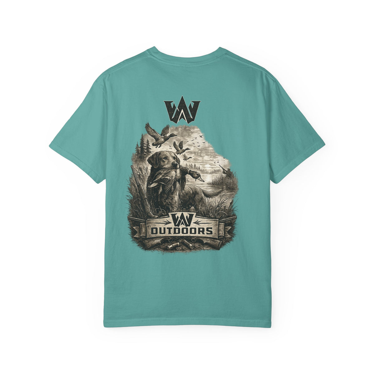 Outdoors duck&dog T‑Shirt
