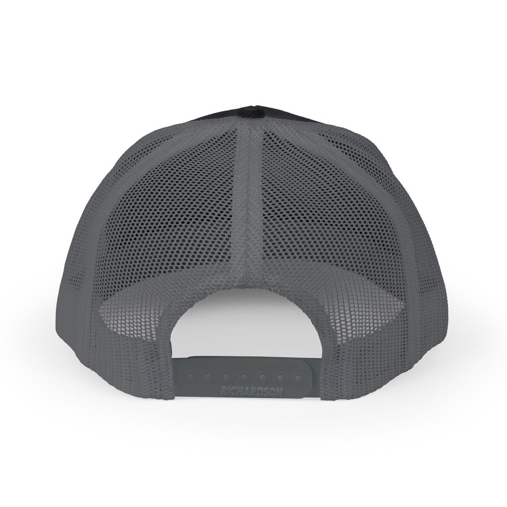 Outdoors Trucker Cap — Bold Mountain Logo Snapback Hat