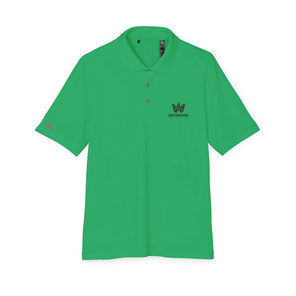 Performance Polo — Minimal 'Outdoors' Logo Athletic Golf Shirt