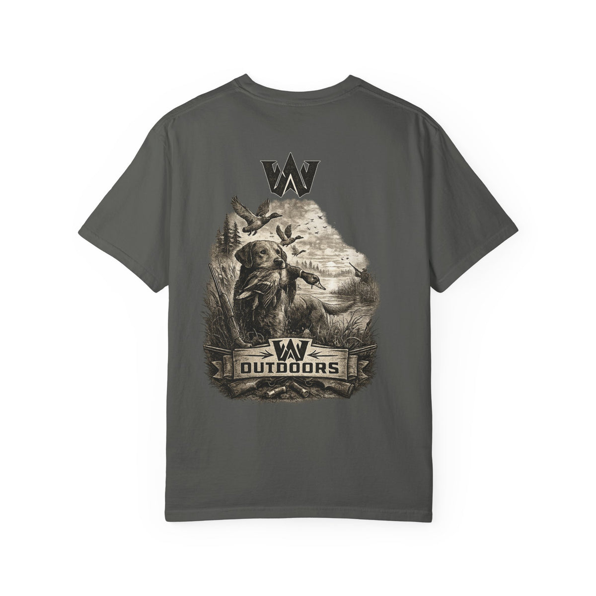 Outdoors duck&dog T‑Shirt