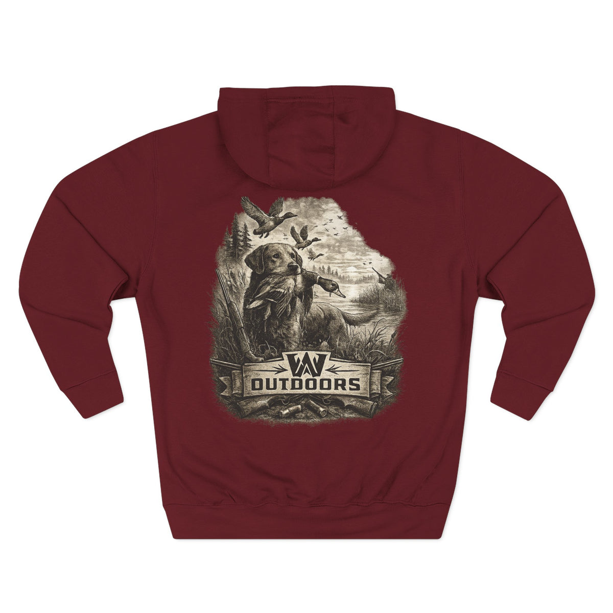 Outdoors Duck & Dog Hoodie