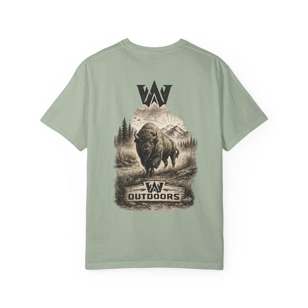 Bison Outdoors Graphic T-Shirt — Buffalo Wilderness Logo Tee