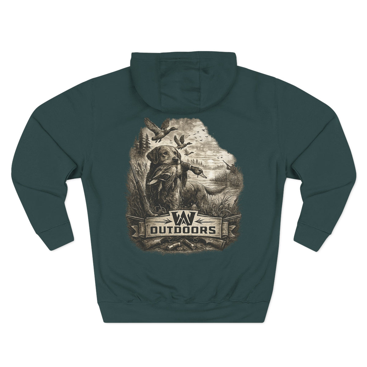 Outdoors Duck & Dog Hoodie
