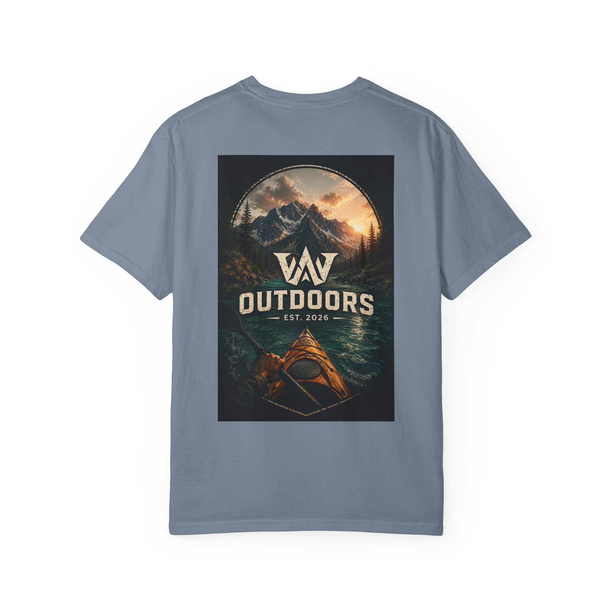 kayaking t-shirt - wwoutdoors