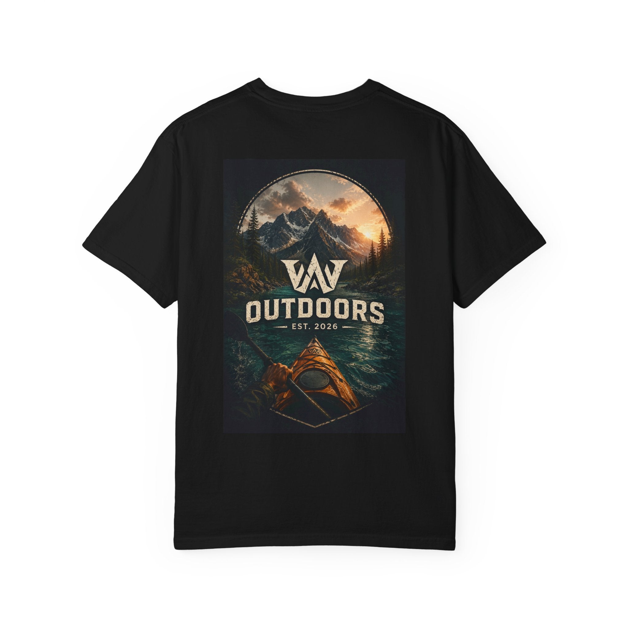 kayaking t-shirt - wwoutdoors