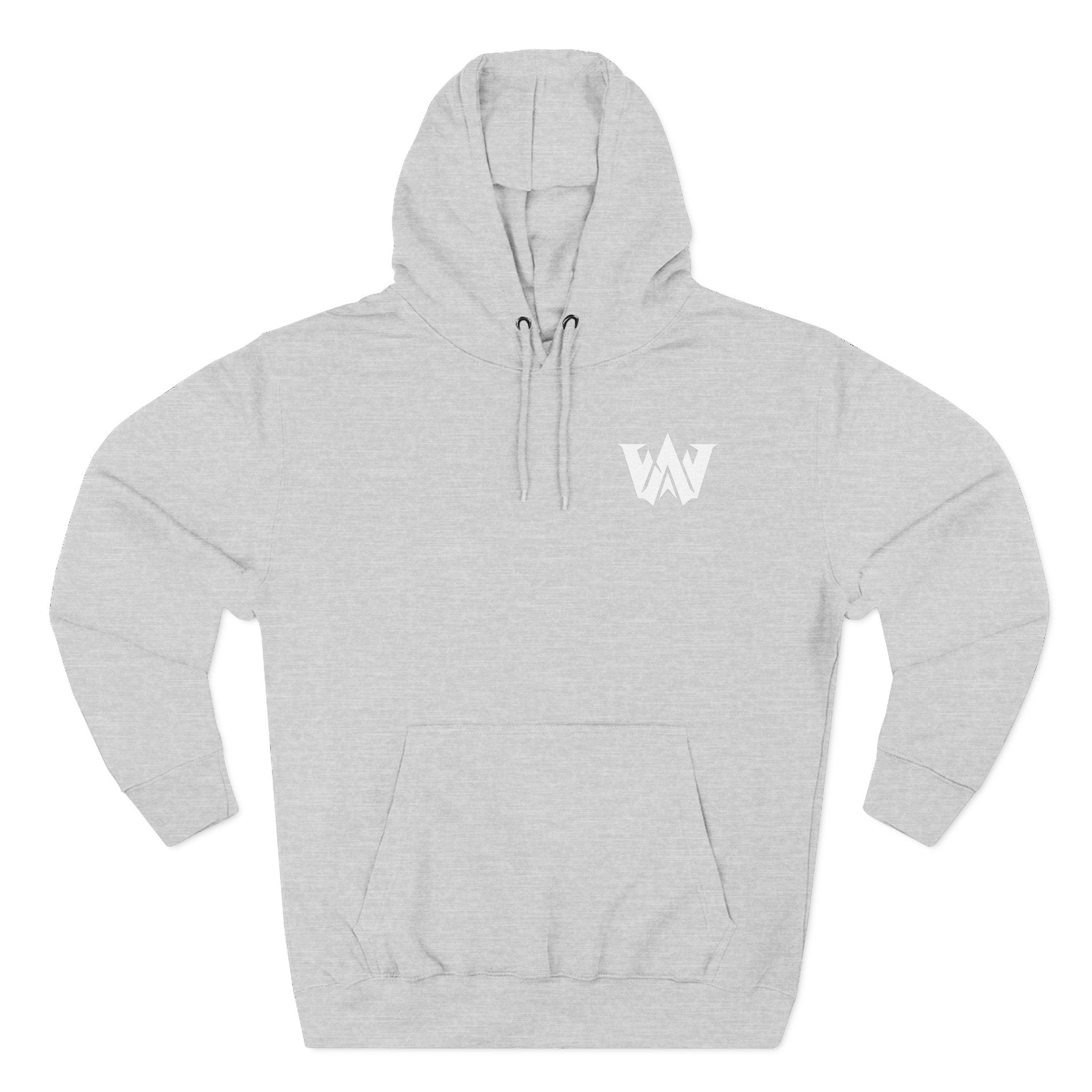 Outdoor Buffalo Graphic Hoodie — "W Outdoors" Fleece Pullover