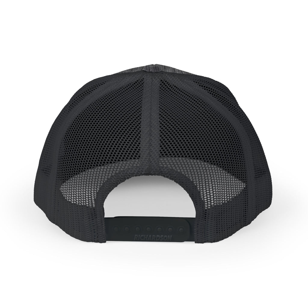Outdoors Trucker Cap — Bold Mountain Logo Snapback Hat