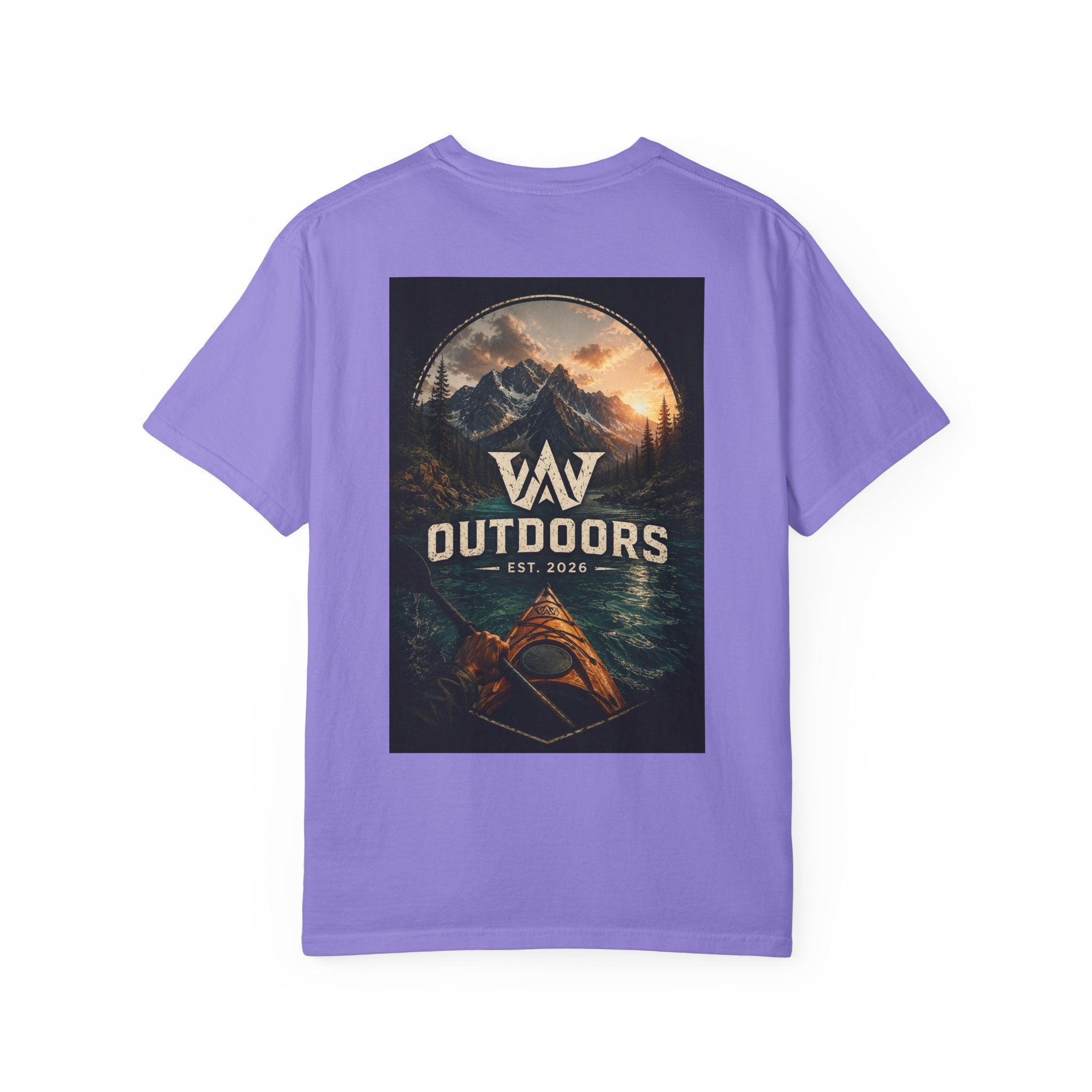 kayaking t-shirt - wwoutdoors