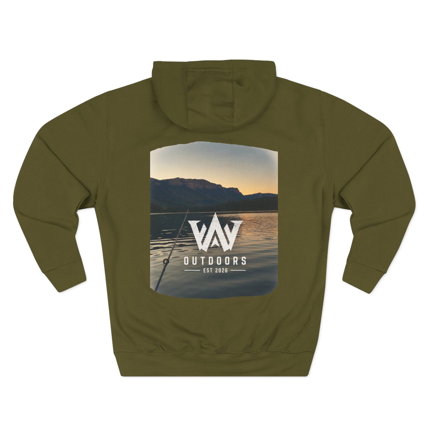 Outdoors Lake Sunset Hoodie