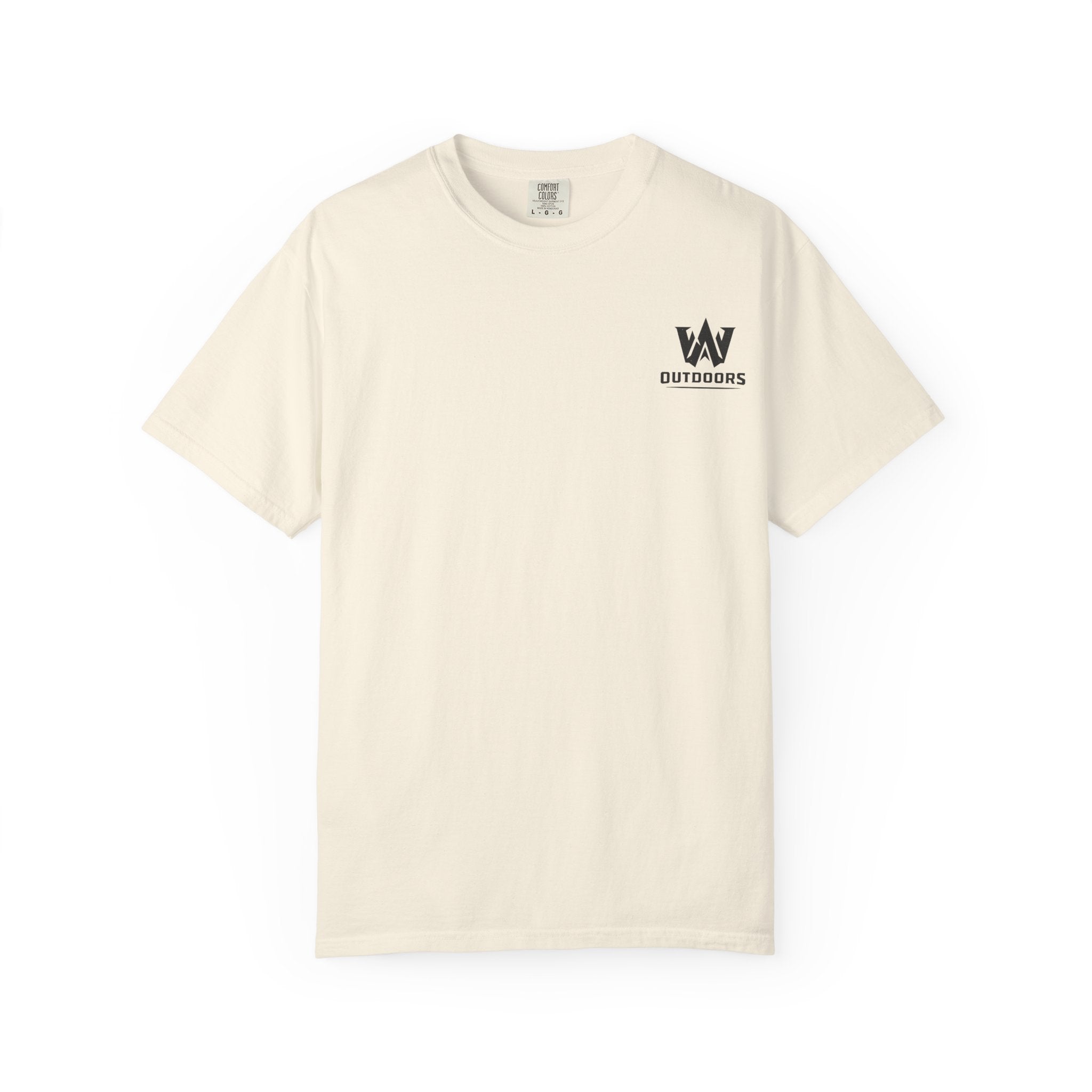 Outdoors Bass Fishing T‑Shirt — 'W Outdoors' Graphic Back Print