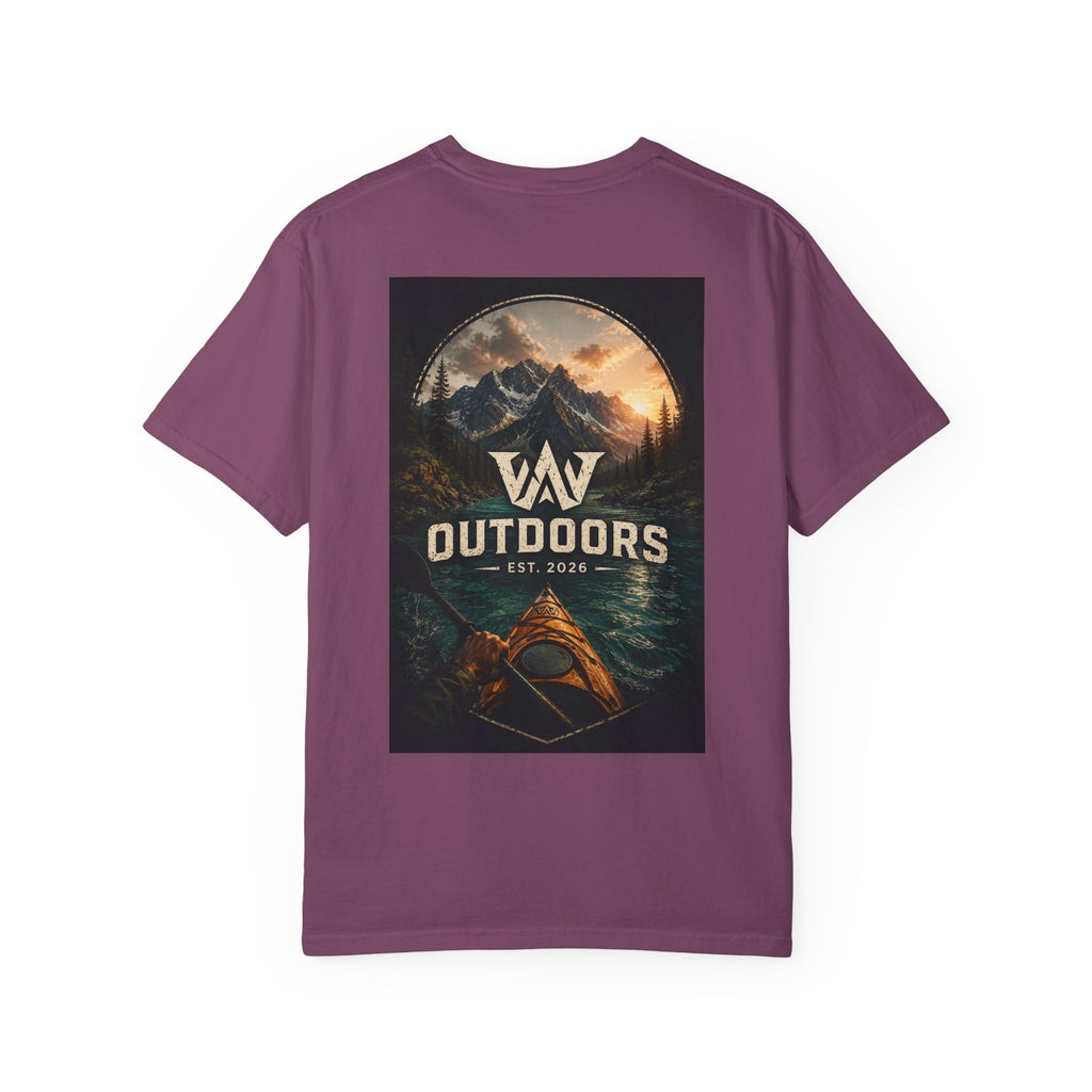 kayaking t-shirt - wwoutdoors