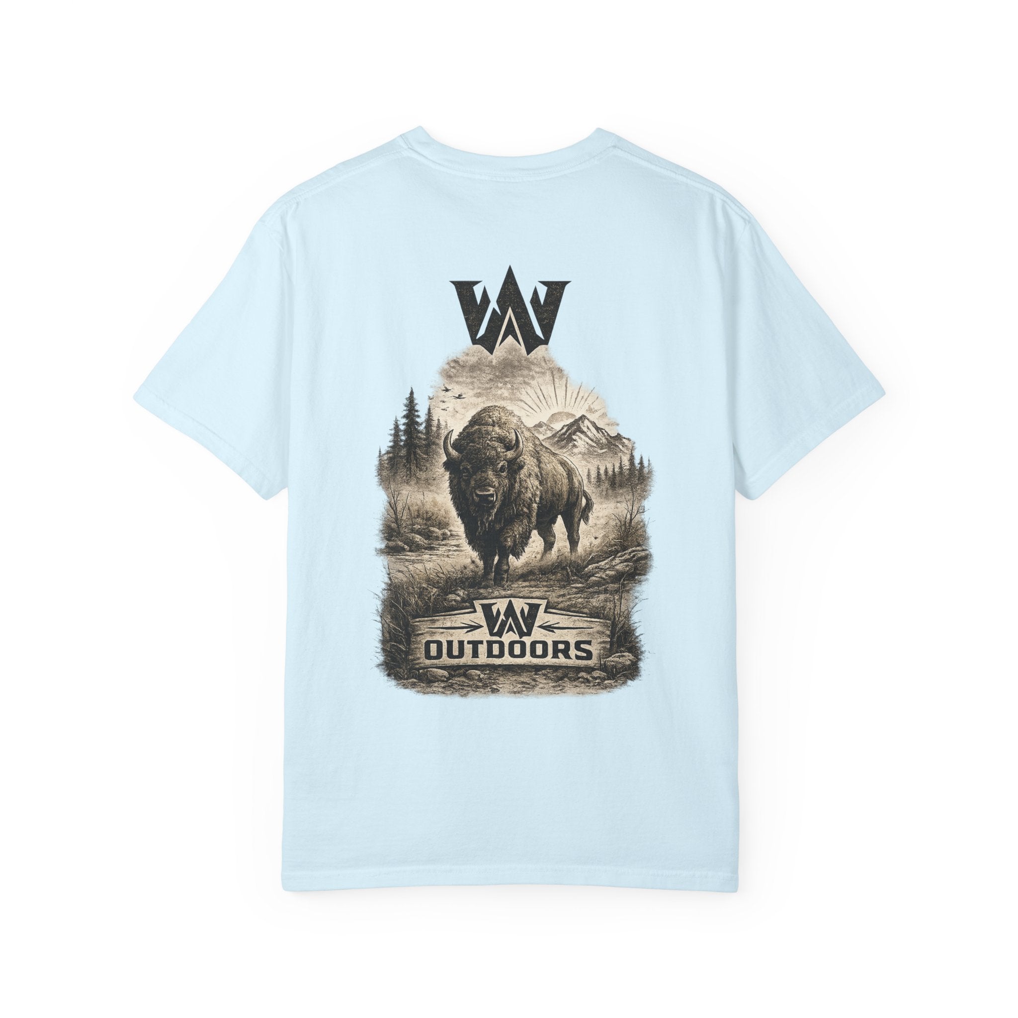 Bison Outdoors Graphic T-Shirt — Buffalo Wilderness Logo Tee