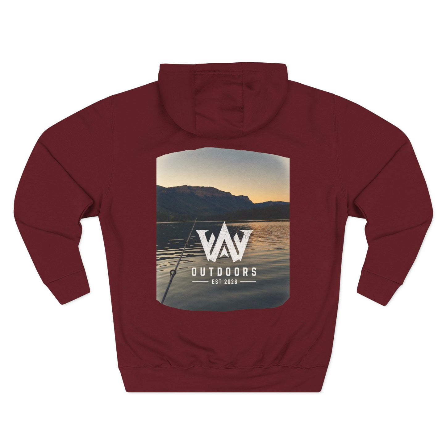Outdoors Lake Sunset Hoodie