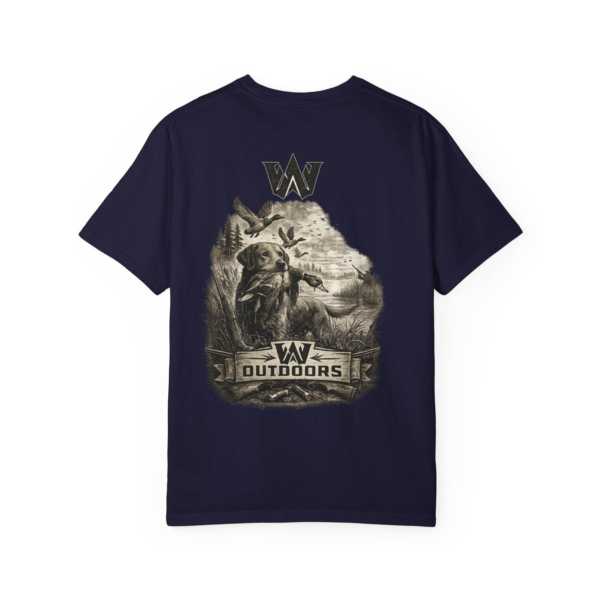 Outdoors duck&dog T‑Shirt