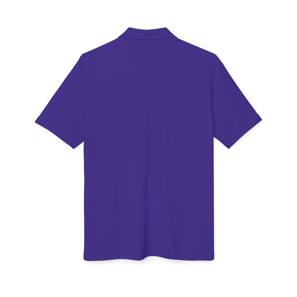 Performance Polo — Minimal 'Outdoors' Logo Athletic Golf Shirt