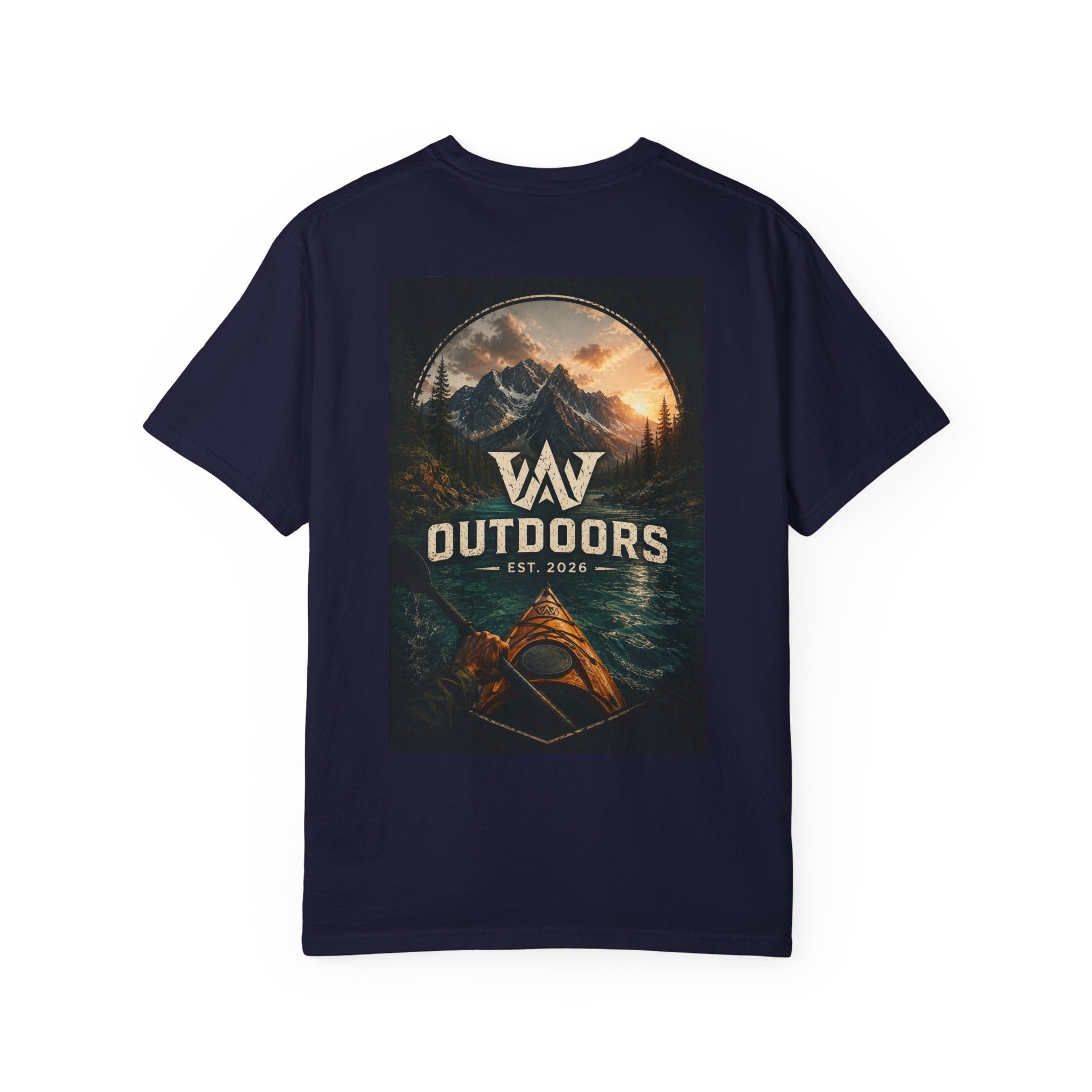 kayaking t-shirt - wwoutdoors