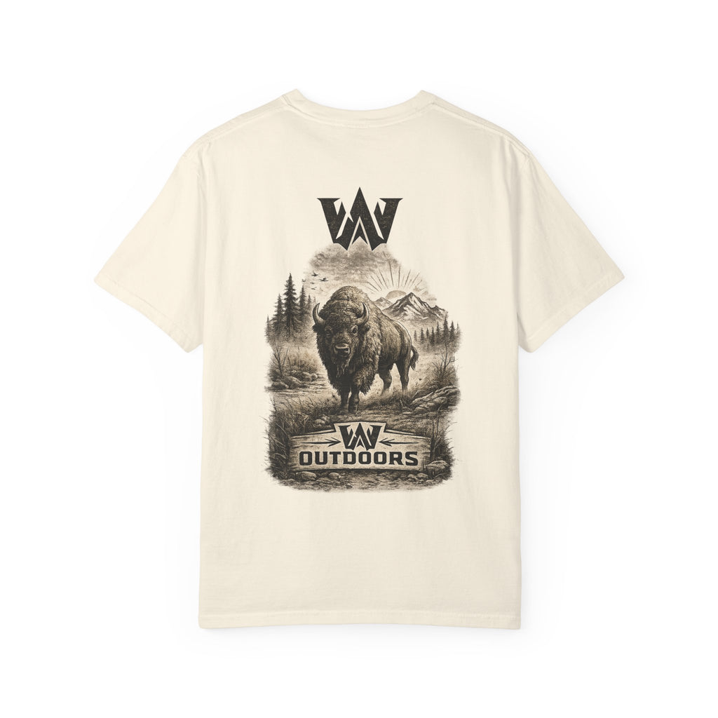 Bison Outdoors Graphic T-Shirt — Buffalo Wilderness Logo Tee