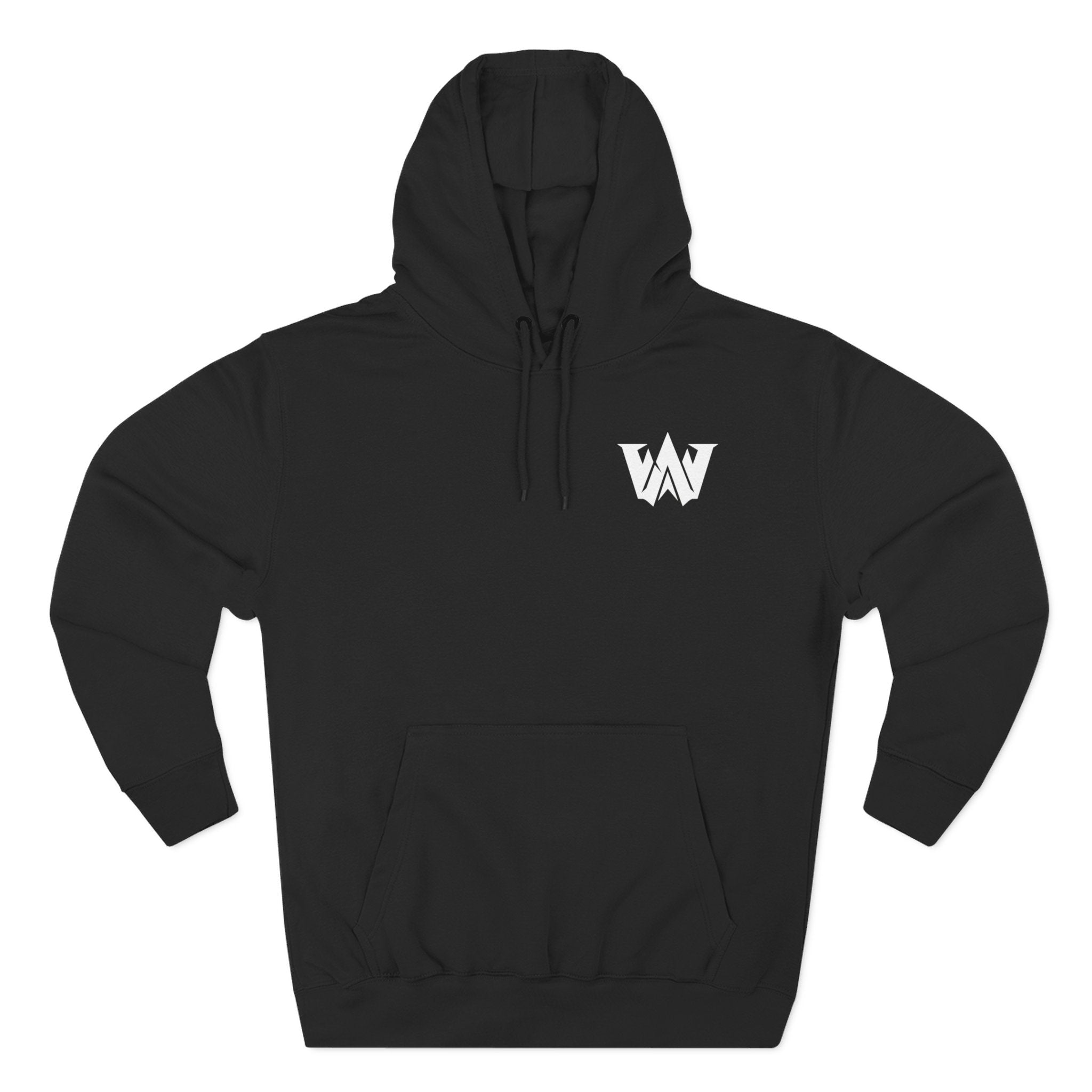 Outdoor Buffalo Graphic Hoodie — "W Outdoors" Fleece Pullover