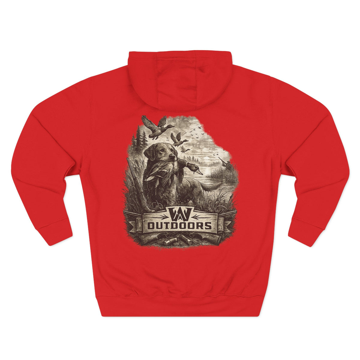 Outdoors Duck & Dog Hoodie