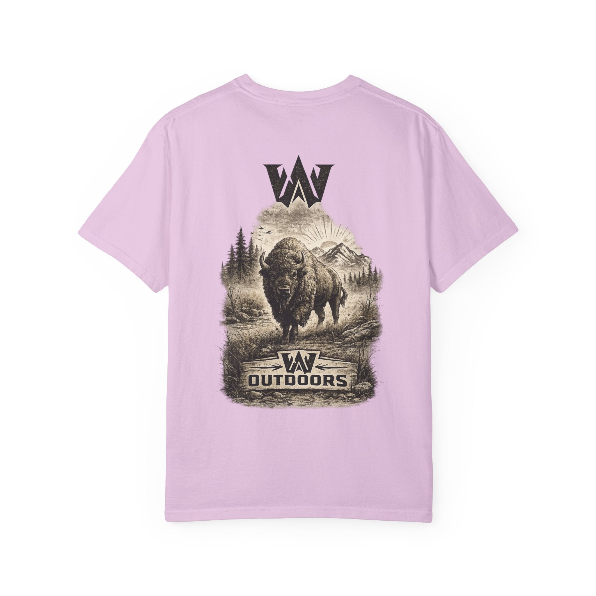 Bison Outdoors Graphic T-Shirt — Buffalo Wilderness Logo Tee