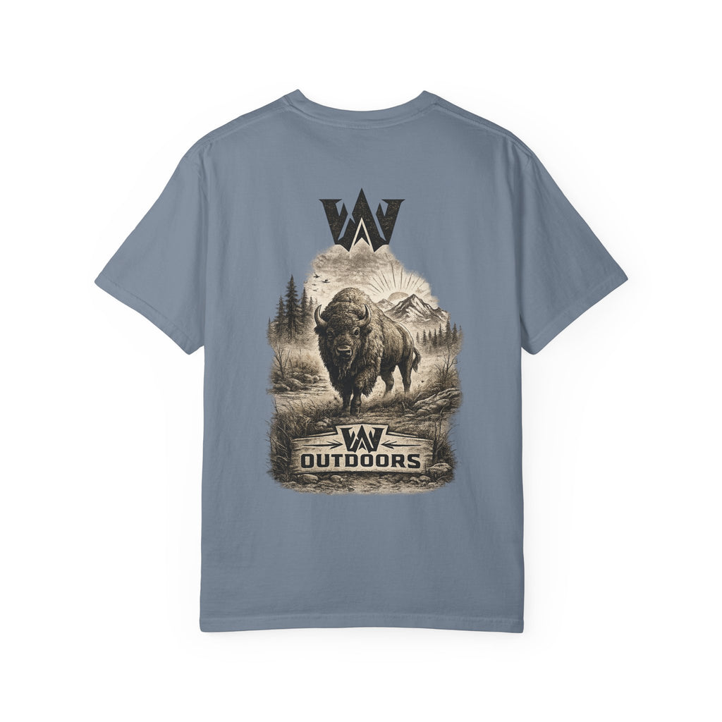 Bison Outdoors Graphic T-Shirt — Buffalo Wilderness Logo Tee