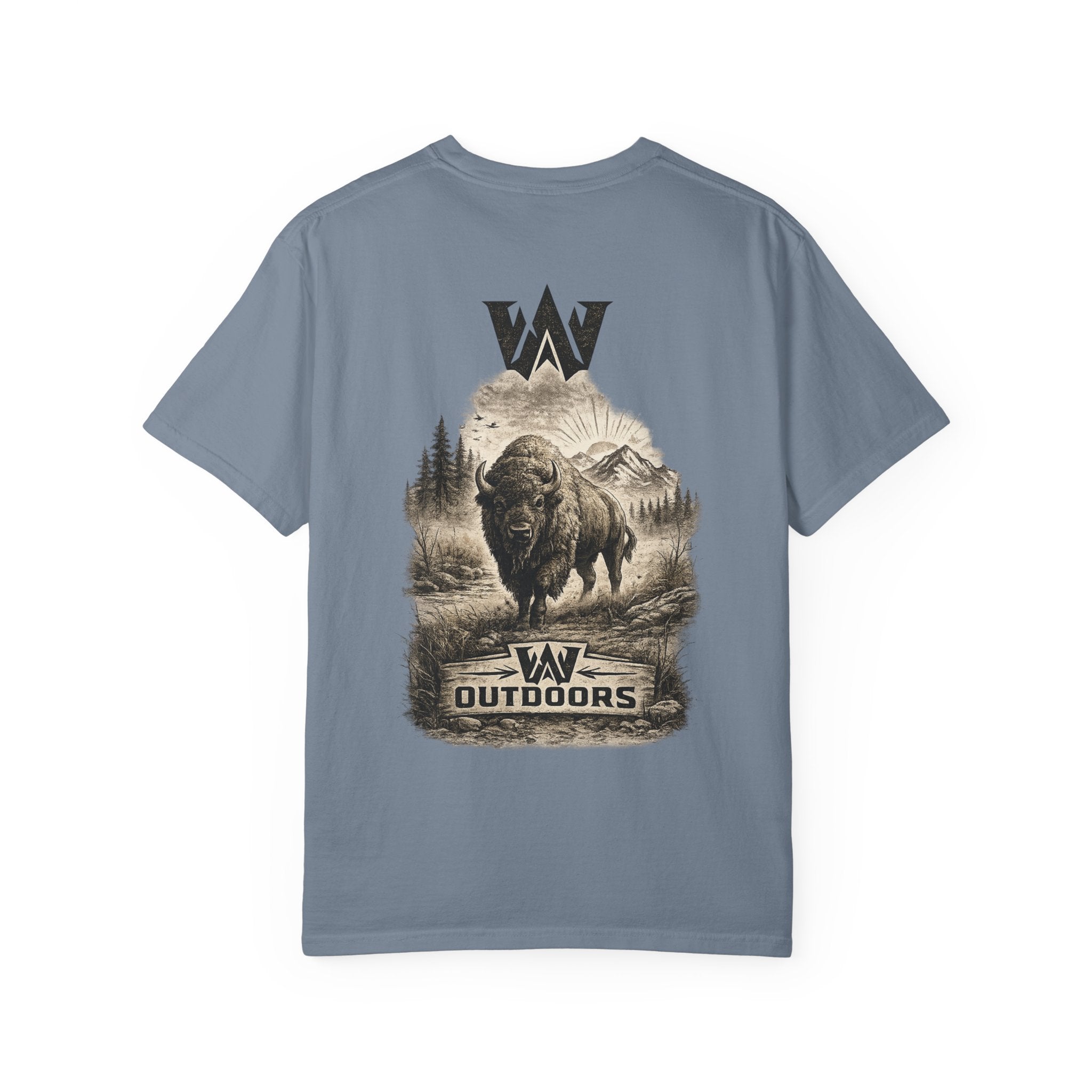 Bison Outdoors Graphic T-Shirt — Buffalo Wilderness Logo Tee