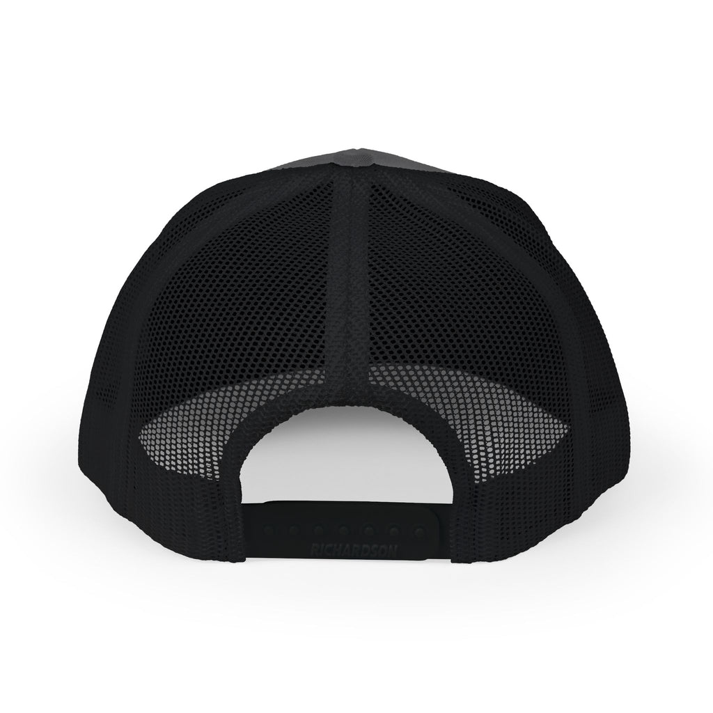Outdoors Trucker Cap — Bold Mountain Logo Snapback Hat
