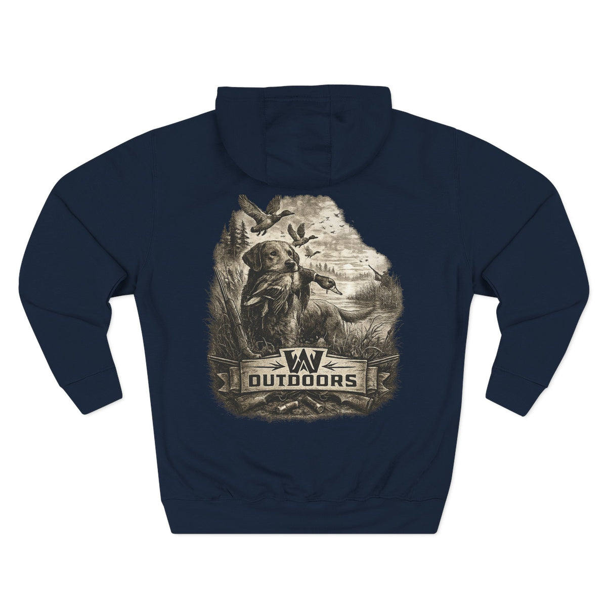 Outdoors Duck & Dog Hoodie