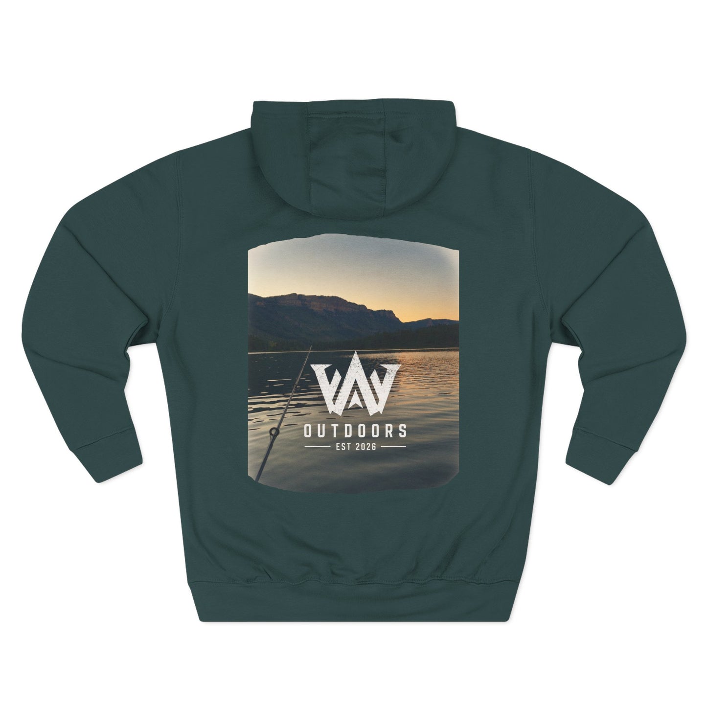 Outdoors Lake Sunset Hoodie