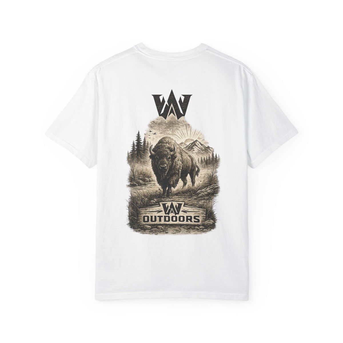 Bison Outdoors Graphic T-Shirt