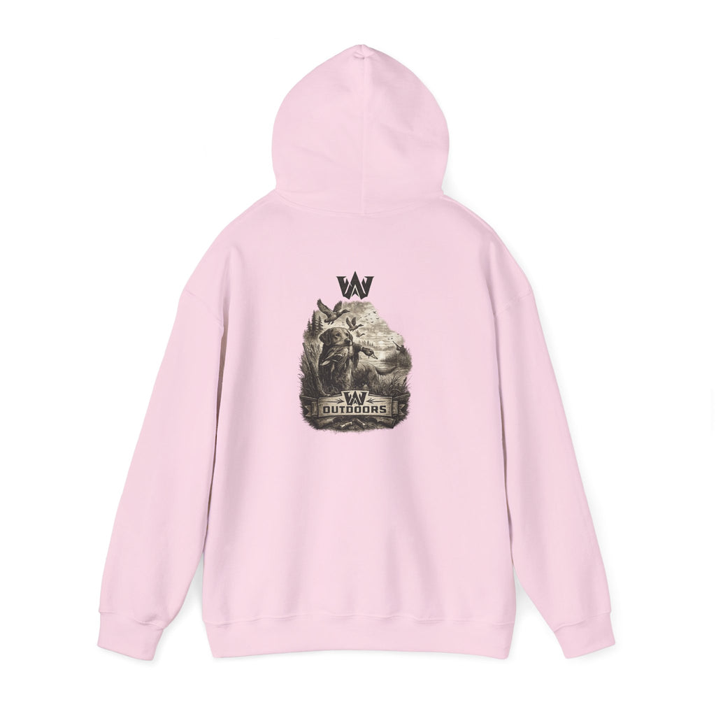 Outdoors Wolf Hoodie – Mountain & Wolf Graphic Hooded Sweatshirt