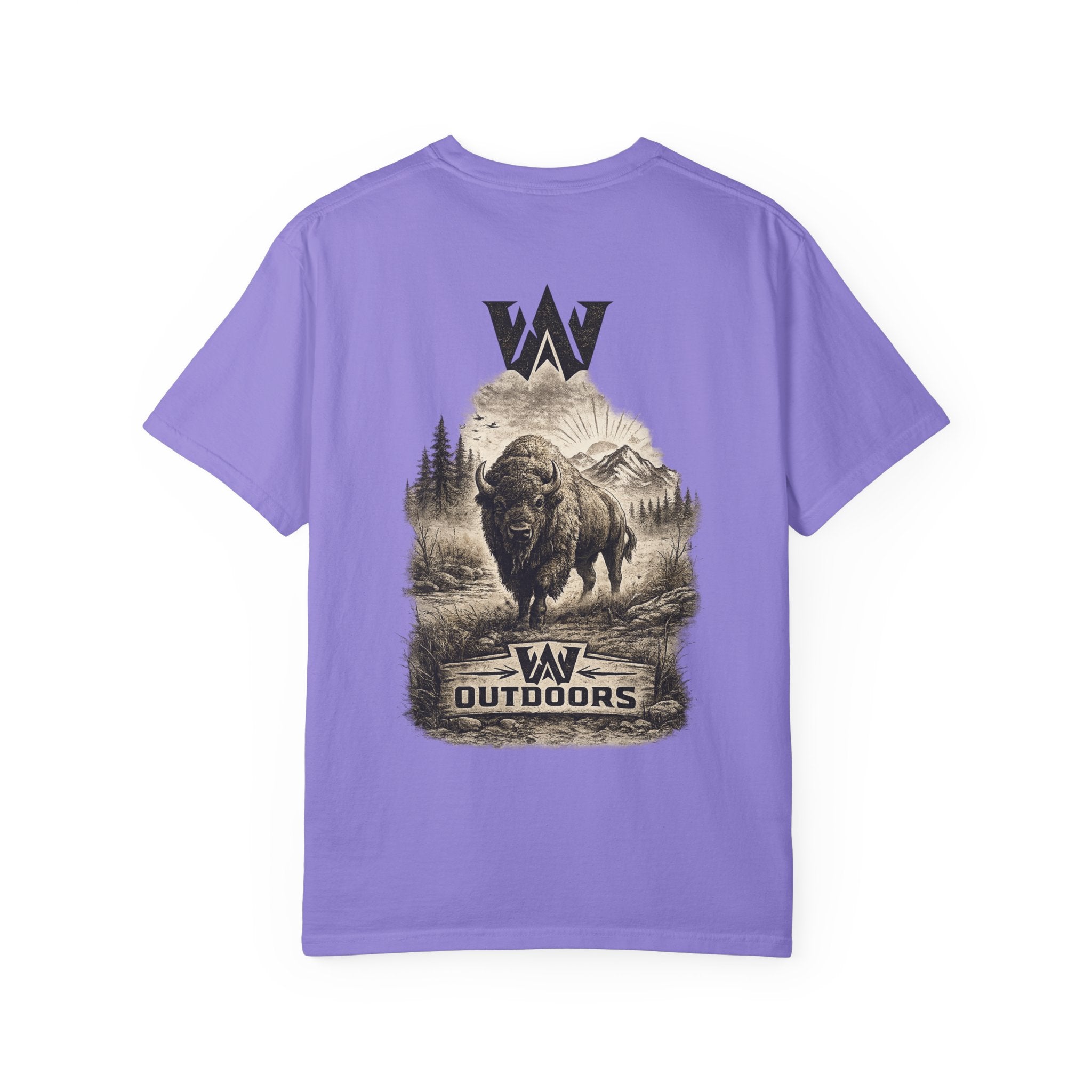 Bison Outdoors Graphic T-Shirt — Buffalo Wilderness Logo Tee