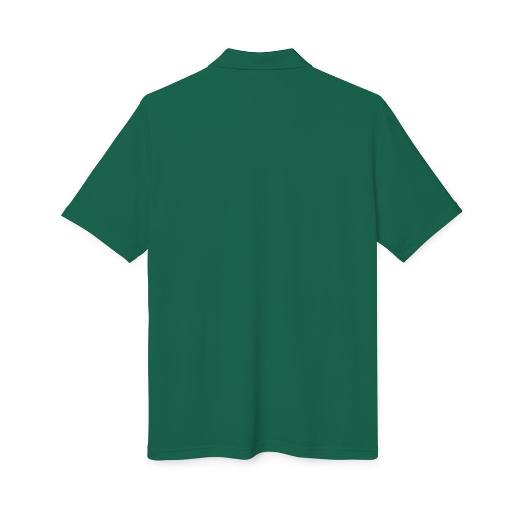 Performance Polo — Minimal 'Outdoors' Logo Athletic Golf Shirt