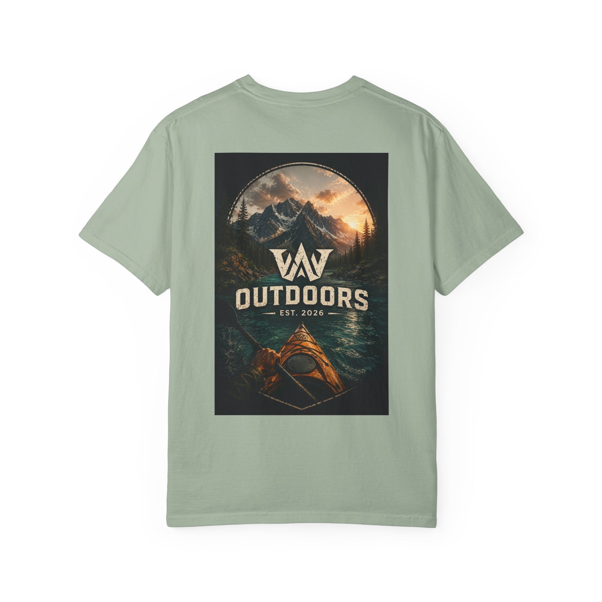 kayaking t-shirt - wwoutdoors