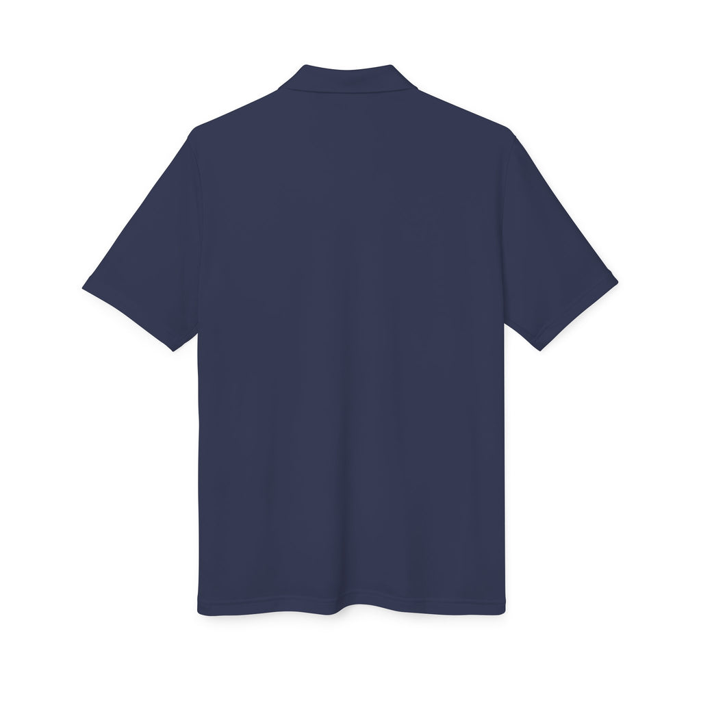 Performance Polo — Minimal 'Outdoors' Logo Athletic Golf Shirt