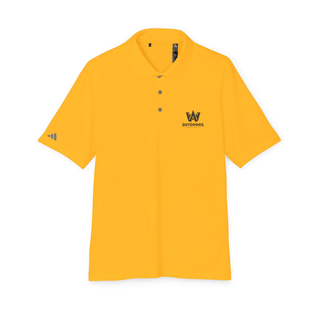 Performance Polo — Minimal 'Outdoors' Logo Athletic Golf Shirt
