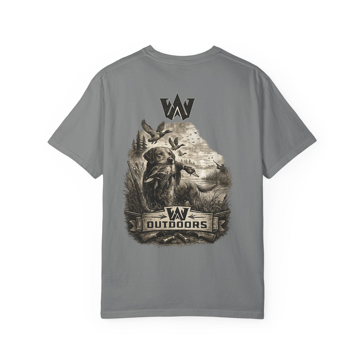 Outdoors duck&dog T‑Shirt