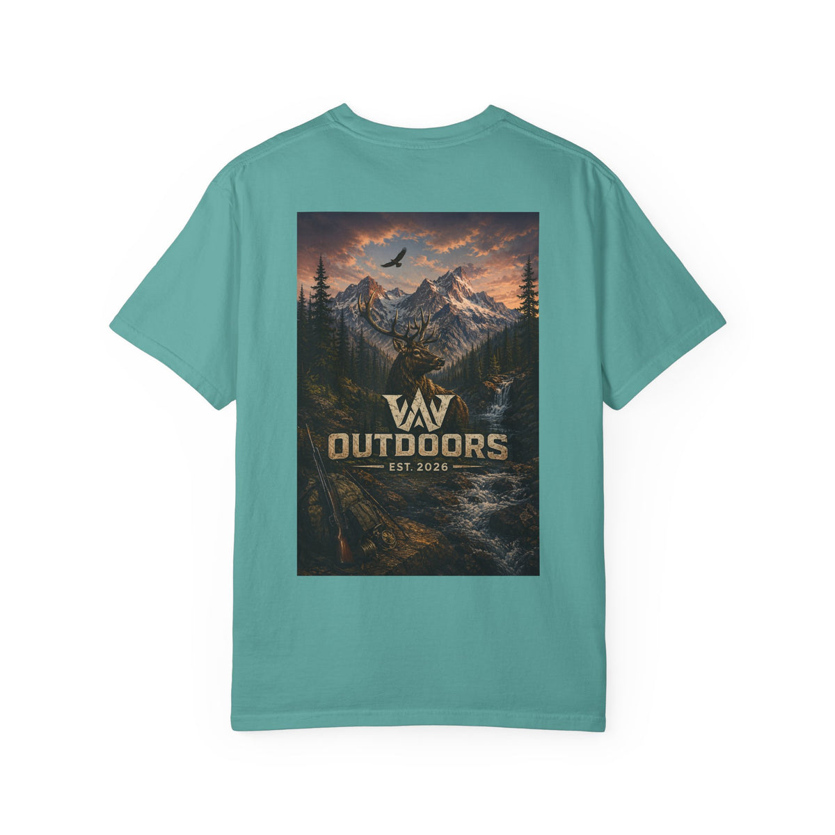 Mountains big buck T-shirt