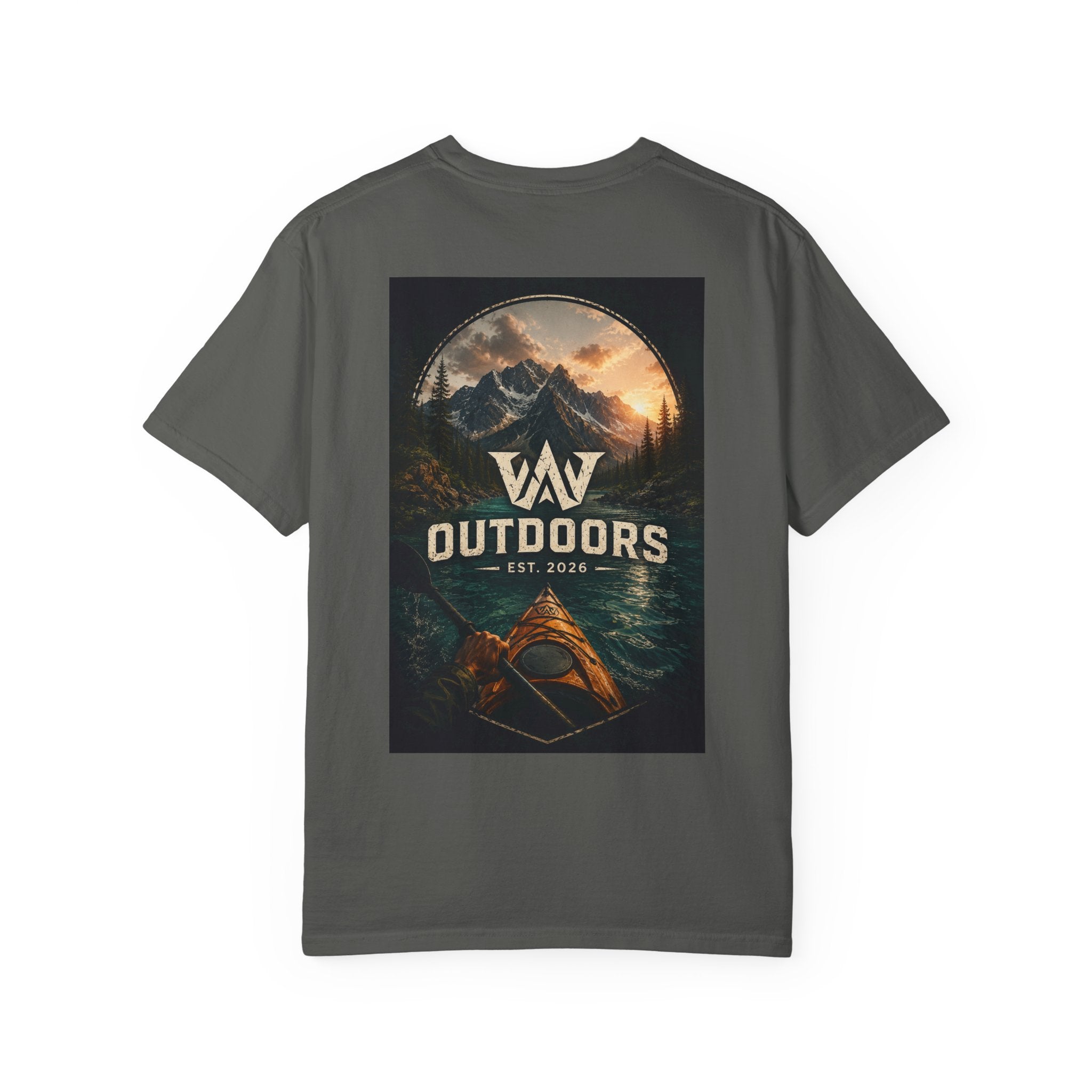 kayaking t-shirt - wwoutdoors