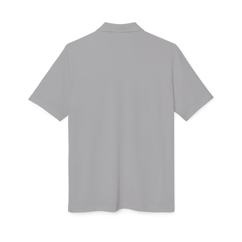 Performance Polo — Minimal 'Outdoors' Logo Athletic Golf Shirt